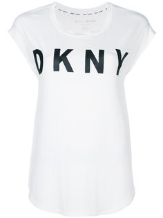 футболка с логотипом DKNY