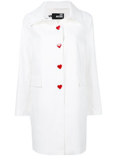 пальто на пуговицах  Love Moschino