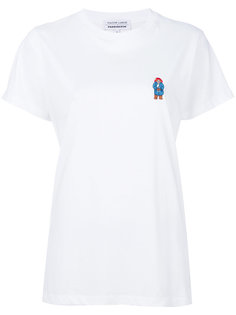 футболка с вышитым логотипом  Maison Labiche