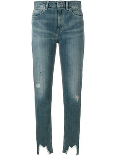 джинсы скинни с рваными деталями Iro