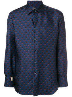 рубашка с мелким принтом Billionaire