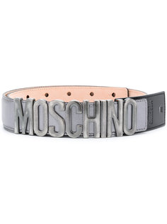 ремень с пряжкой-логотипом Moschino