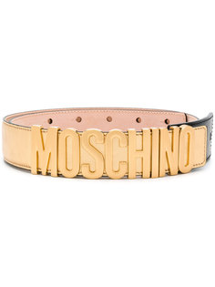 ремень с пряжкой-логотипом Moschino