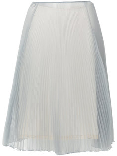 плиссированная юбка Prada