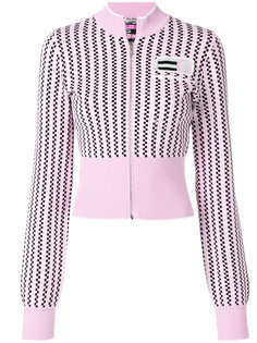 вязаный жакет Damier Miu Miu