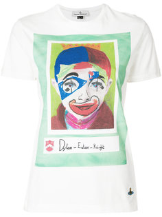 футболка с принтом-портретом Vivienne Westwood