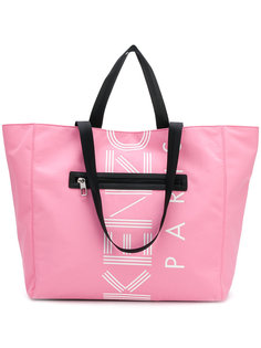 сумка-тоут с принтом логотипа Kenzo