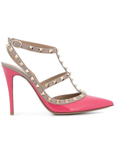 туфли-лодочки с открытой пяткой Rockstud Valentino