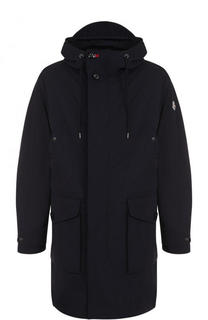 Плащ свободного кроя Guiers на молнии с капюшоном Moncler