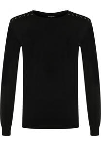 Джемпер из шерсти тонкой вязки Balmain