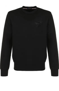 Свитшот из смеси хлопка и вискозы с вышивкой Polo Ralph Lauren