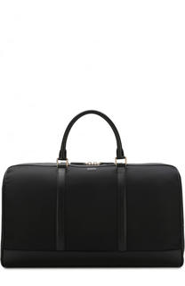 Текстильная дорожная сумка с кожаной отделкой и плечевым ремнем Dolce &amp; Gabbana