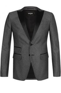 Однобортный вечерний пиджак с остроконечными лацканами Dsquared2