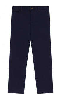 Хлопковые брюки прямого кроя Polo Ralph Lauren