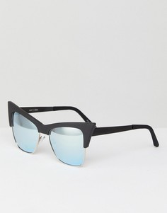 Солнцезащитные очки в оправе с леопардовым принтом Quay Australia Summer Fling - Коричневый