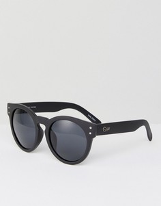 Черные солнцезащитные очки Quay Australia Summer - Черный