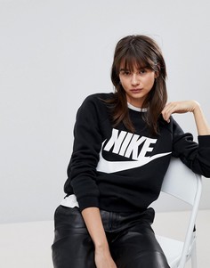 Черный свитшот Nike Rally - Черный