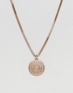 Золотистое ожерелье с подвеской-компасом ALDO - Золотой