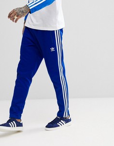 Синие джоггеры скинни adidas Originals adicolor Beckenbauer CW1271 - Синий