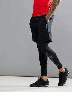 Черные шорты Reebok Training AJ3049 - Черный