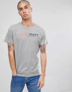 Футболка с логотипом Jack & Jones Core - Серый