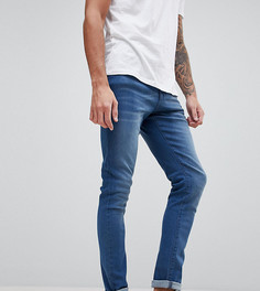 Синие супероблегающие джинсы Brooklyn Supply Co - Синий
