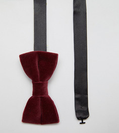 Бархатный галстук-бабочка Noose & Monkey - Красный