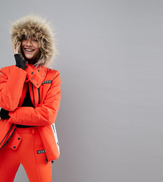 Утепленная куртка с поясом ASOS 4505 SKI - Красный