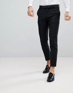 Облегающие брюки под смокинг Jack & Jones Premium - Черный