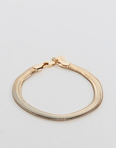 Золотистый браслет Chained & Able - Золотой
