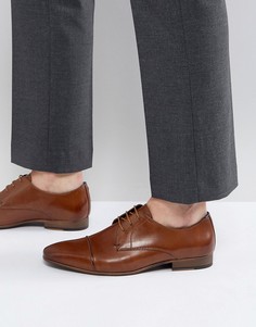 Светло-коричневые туфли на шнуровке Walk London City - Рыжий