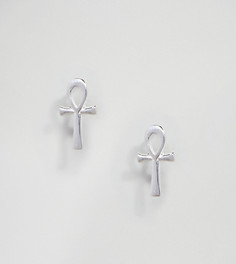 Серебряные серьги-гвоздики Reclaimed Vintage Inspired эксклюзивно для ASOS - Серебряный
