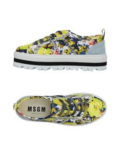 Низкие кеды и кроссовки Msgm