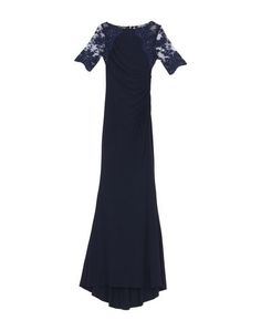 Длинное платье Badgley Mischka