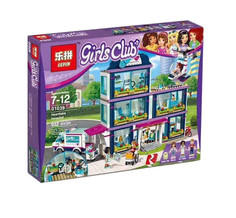 Конструктор Lepin Girls Club Клиника Хартлейк Сити 932 дет. 01039