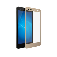 Аксессуар Защитное стекло Nokia 2 DF Full Screen nkColor-05 Gold