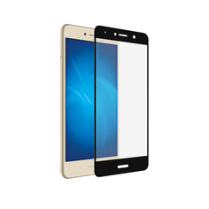 Аксессуар Защитное стекло Huawei Y7 2017 DF Full Screen hwColor-34 Black