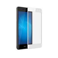 Аксессуар Защитное стекло Huawei Y3 2017 DF Full Screen hwColor-32 White