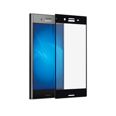 Аксессуар Защитное стекло Sony Xperia XZs DF Full Screen xColor-09 Black