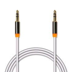 Аксессуар Jet.A 3.5mm Jack/M - 3.5mm Jack/M 2m White JA-AC01