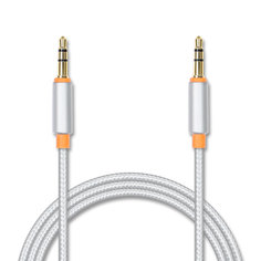 Аксессуар Jet.A 3.5mm Jack/M - 3.5mm Jack/M 1.5m White JA-AC02