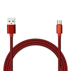 Аксессуар Jet.A USB - microUSB JA-DC21 1m Red
