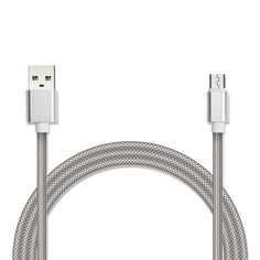Аксессуар Jet.A USB - microUSB JA-DC21 1m White
