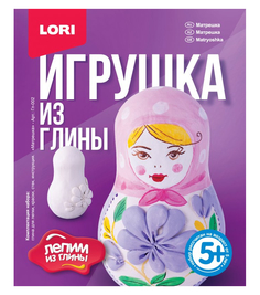 Набор для лепки Lori Игрушка из глины Матрешка Гл-002 Лори