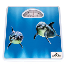 Весы напольные Добрыня DO-3001 Дельфины