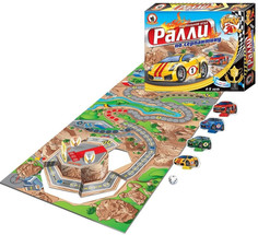 Настольная игра Русский Стиль Гонки 3D. Ралли по серпантину 03849 / 236382