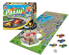 Настольная игра Русский Стиль Гонки 3D. Ралли по городу 03848 / 236381