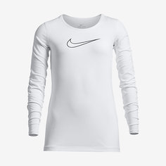 Футболка с длинным рукавом для девочек школьного возраста Nike Pro