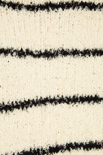 Фактурный джемпер из хлопка и льна Vince