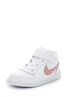 Кеды Nike Girls Nike Court Borough Mid (TD) Toddler Shoe